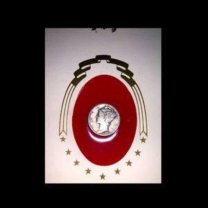 1944 -S mint silver mercury dime.